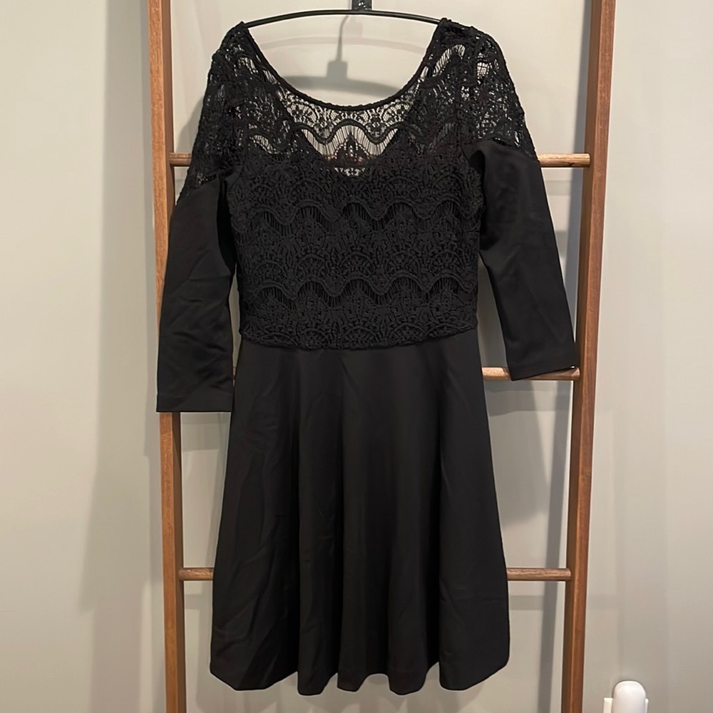 Lilly Pulitzer black dress.